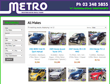 Tablet Screenshot of metrochch.co.nz